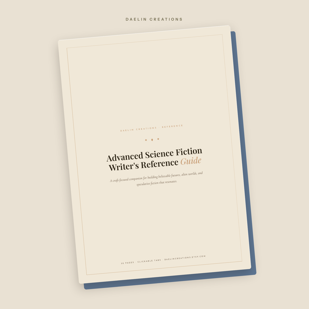 Science Fiction Writer's Reference Guide — image 2