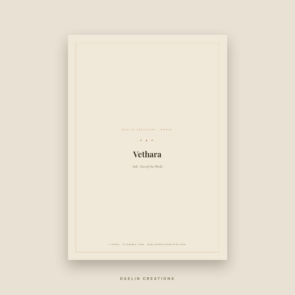 Scifi World Bible
