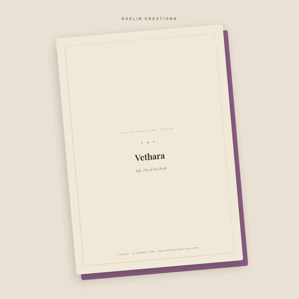 Scifi World Bible — image 2