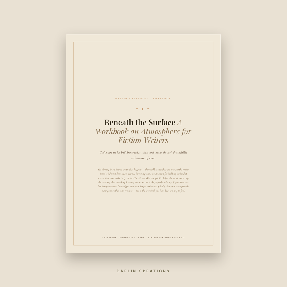 Atmosphere Writing Workbook for Fiction Writers