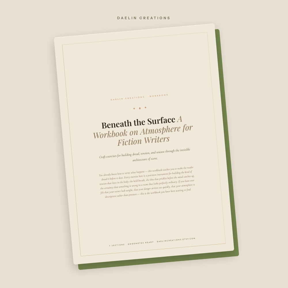 Atmosphere Writing Workbook for Fiction Writers — image 2