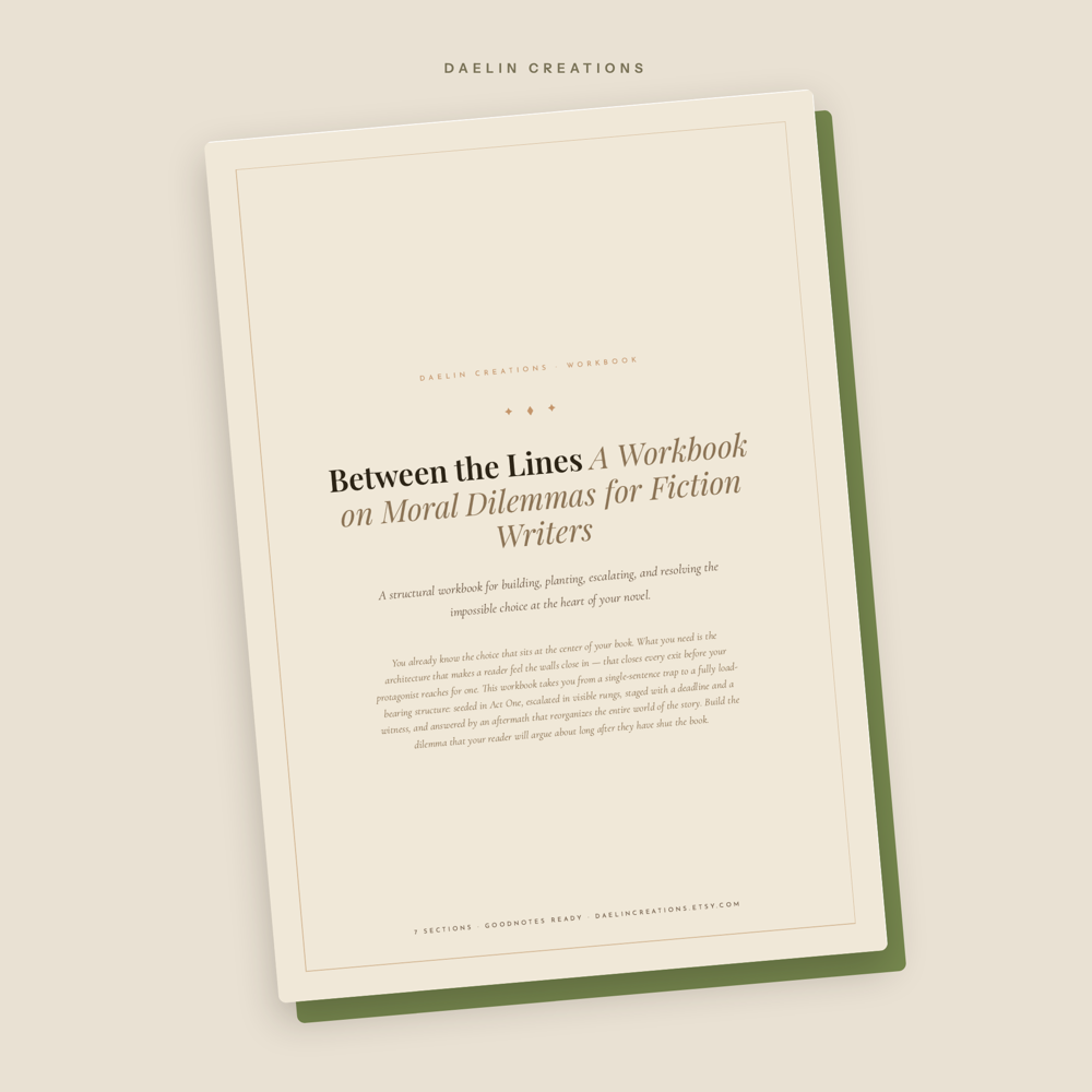 Moral Dilemmas Writing Workbook — image 2