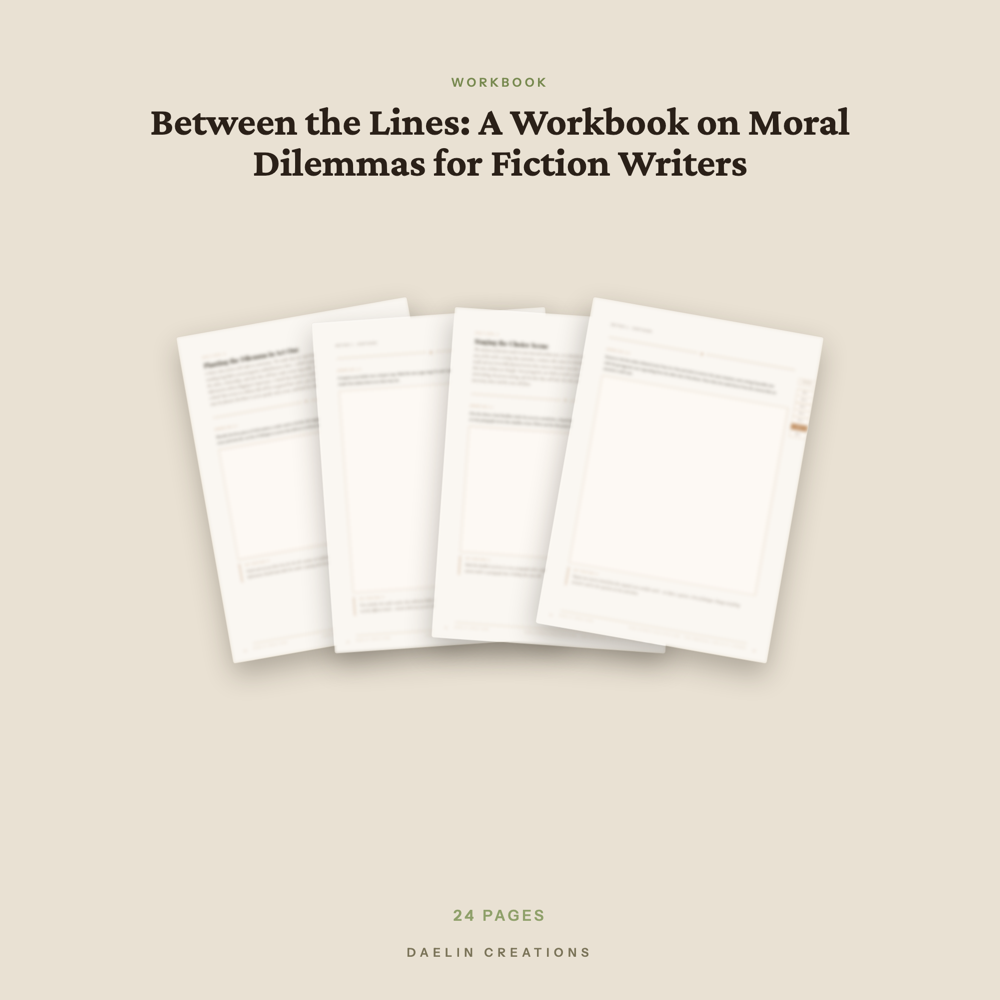 Moral Dilemmas Writing Workbook — image 3