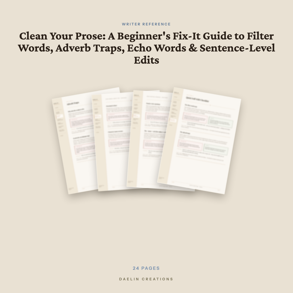 Clean Your Prose Fix-It Guide — image 3