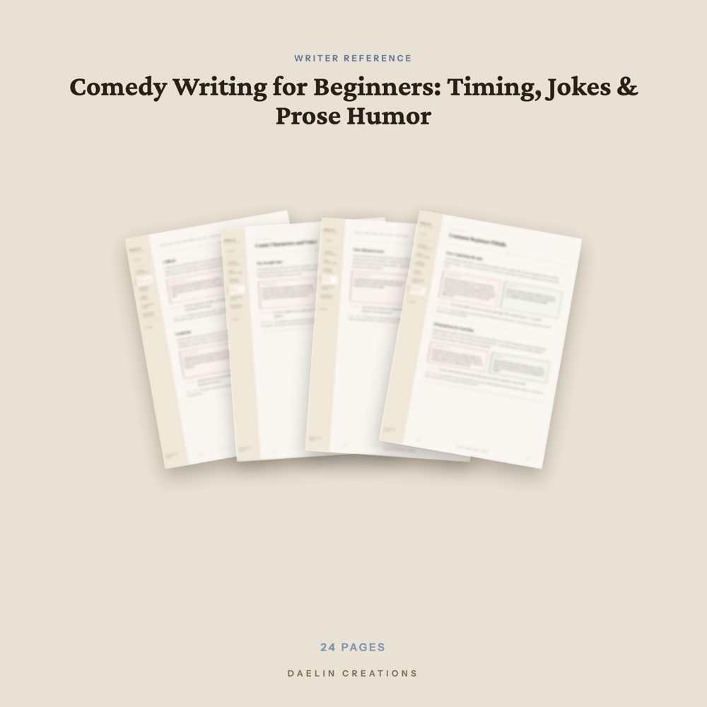 Comedy Writing Guide — image 3