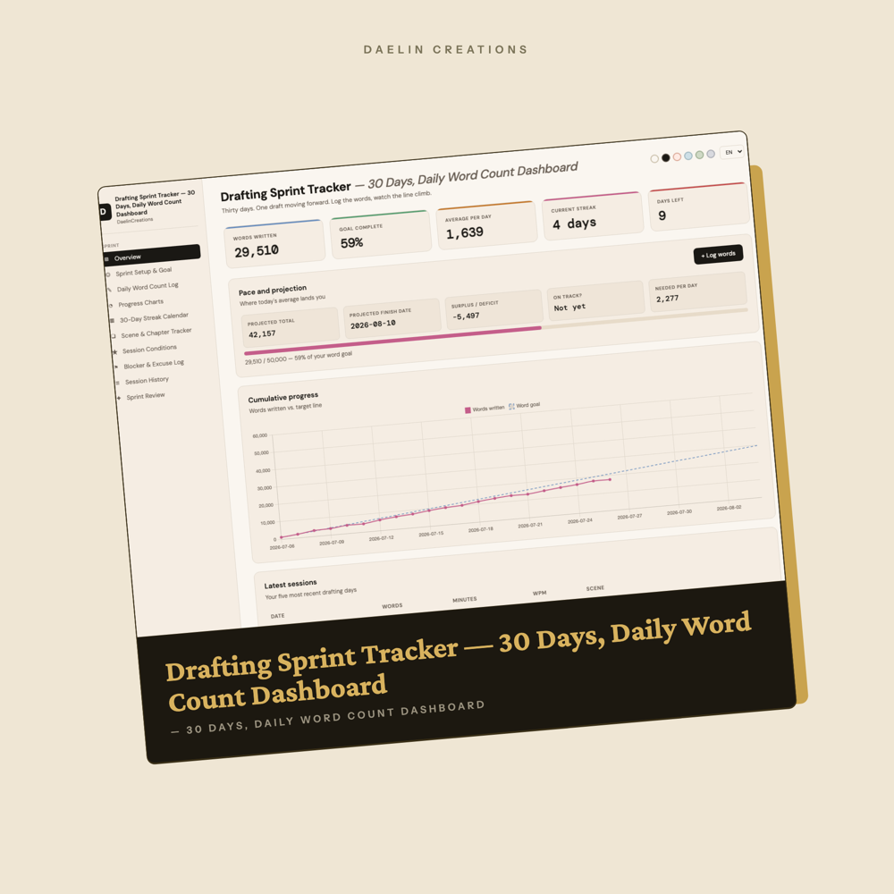 Drafting Sprint Tracker — image 2