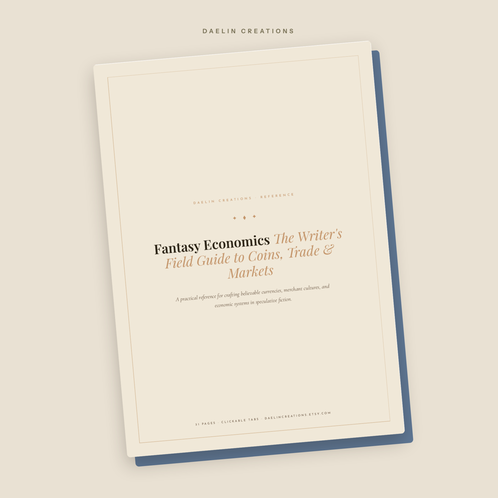 Fantasy Economics Writer's Reference Guide — image 2