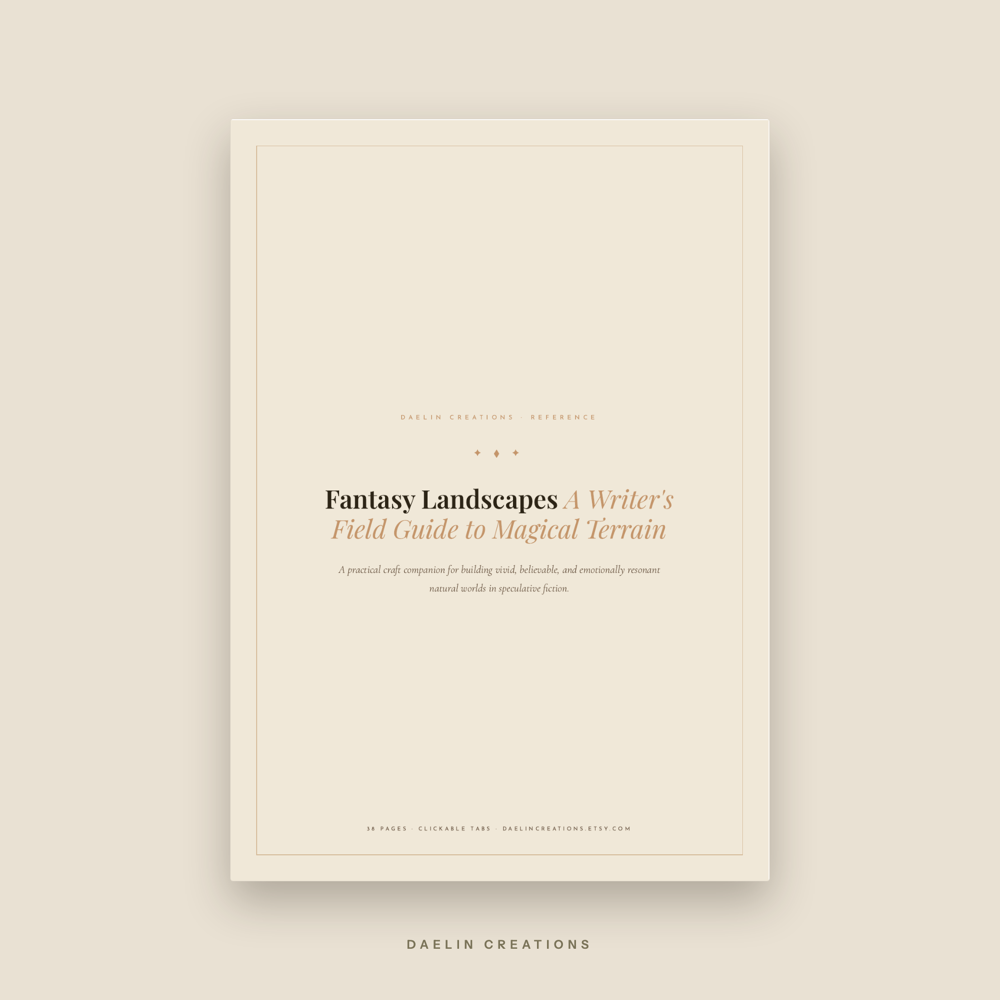 Fantasy Landscapes Writer's Guide