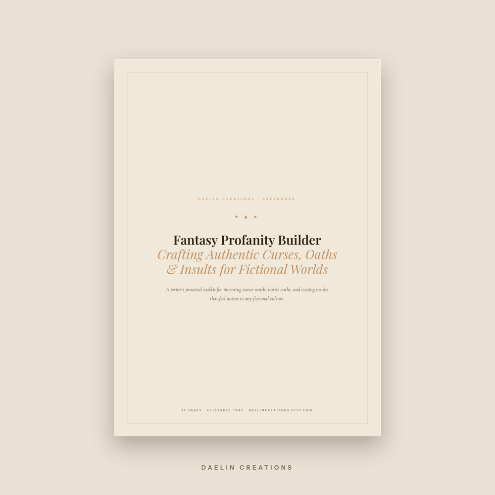 Fantasy Profanity Builder