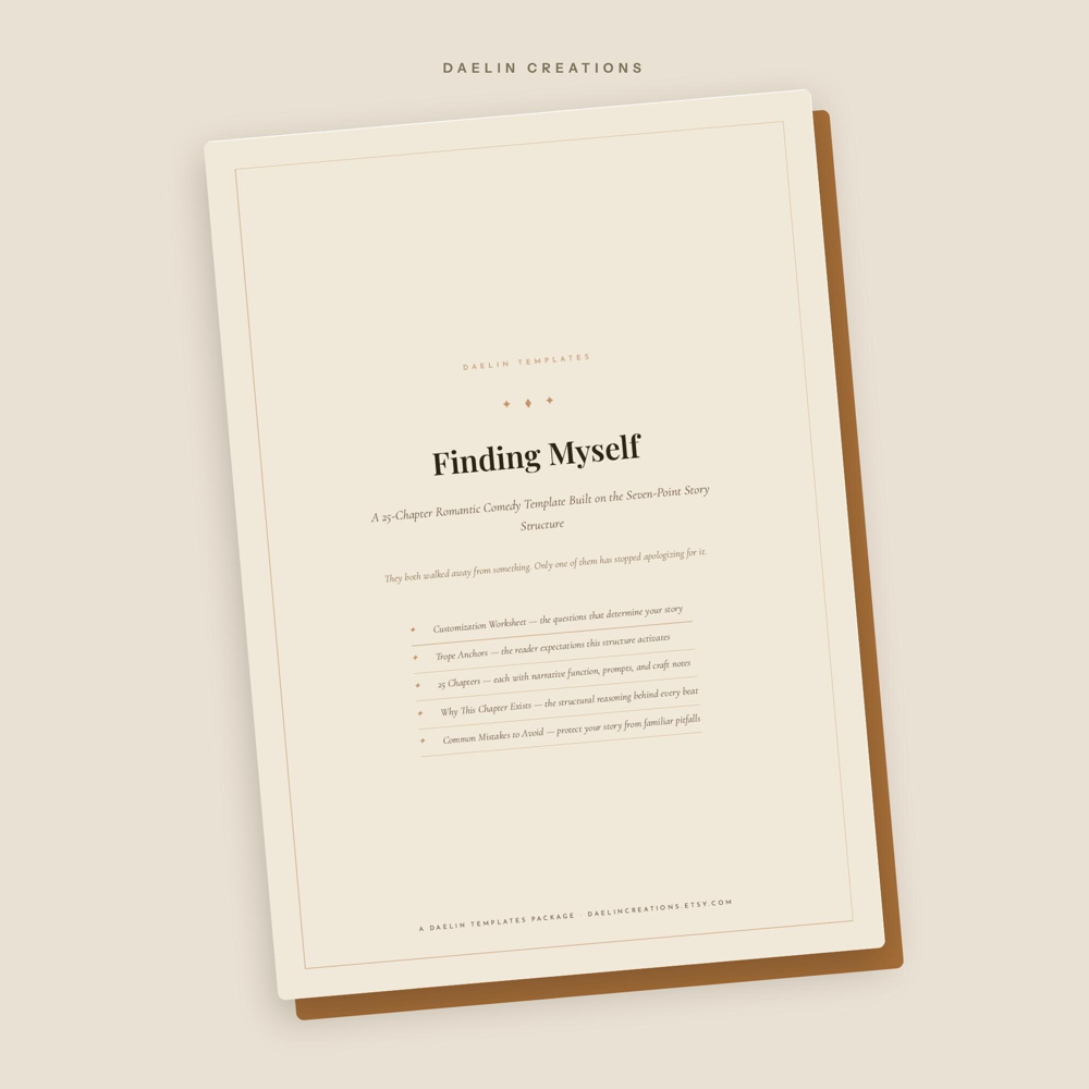Finding Myself Romantic Comedy Story Structure Workbook — image 3