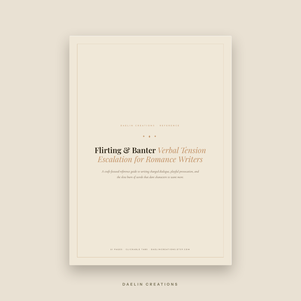 Flirting & Banter Writing Guide
