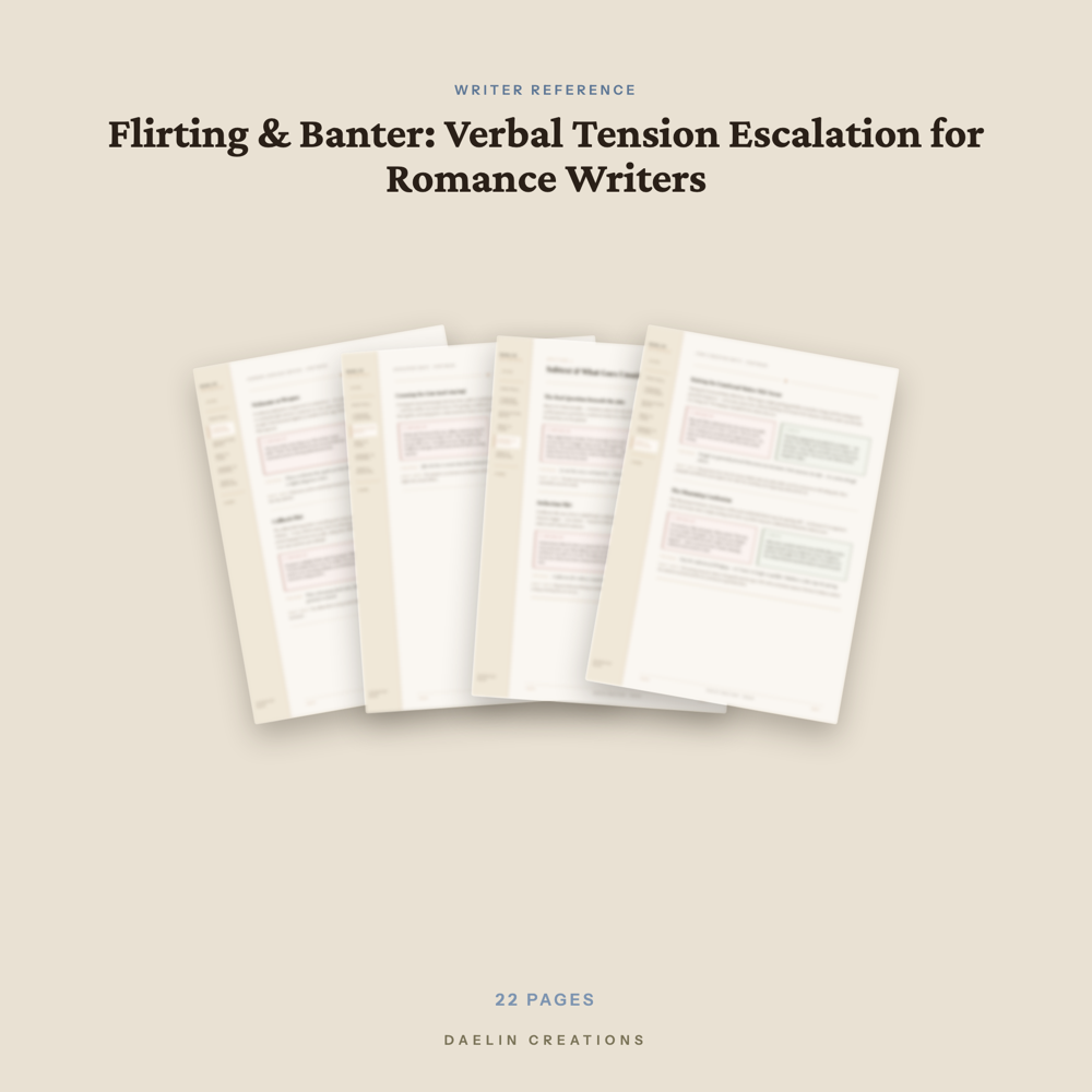Flirting & Banter Writing Guide — image 3