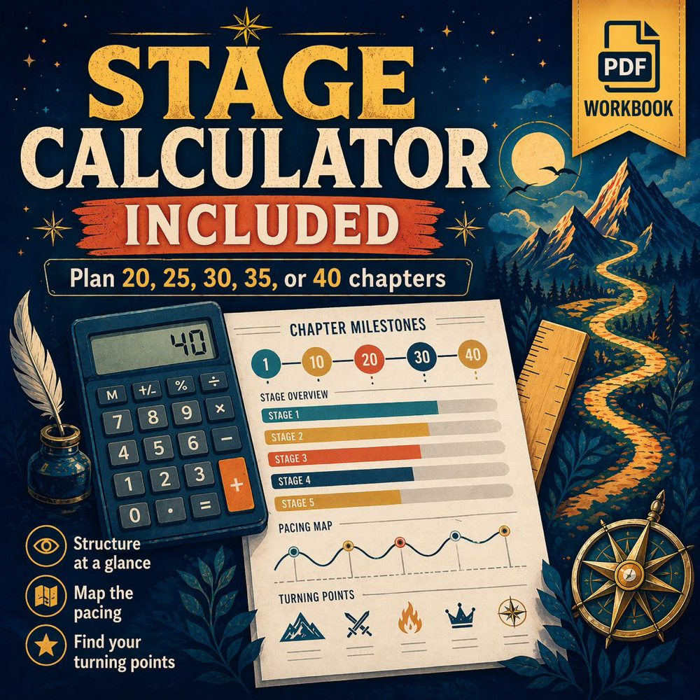 Hero's Journey Workbook – 12 Stage Novel Planner (PDF Download) — image 2