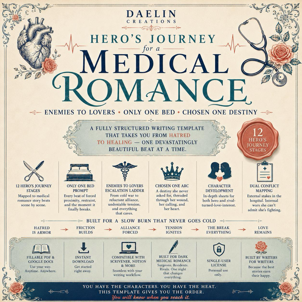 Medical Romance Writing Template — image 2