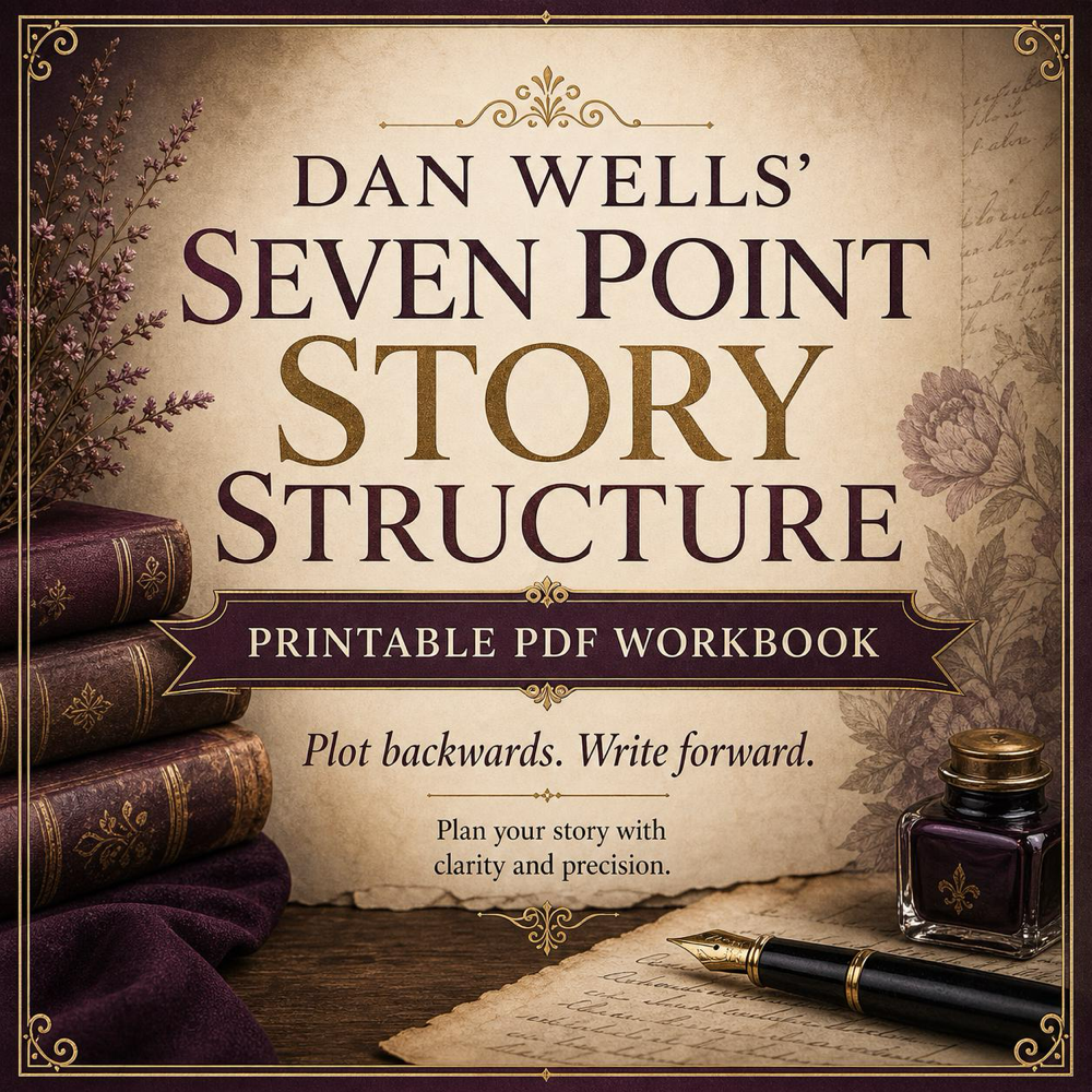Novel Writing Workbook — Story Structure Planner