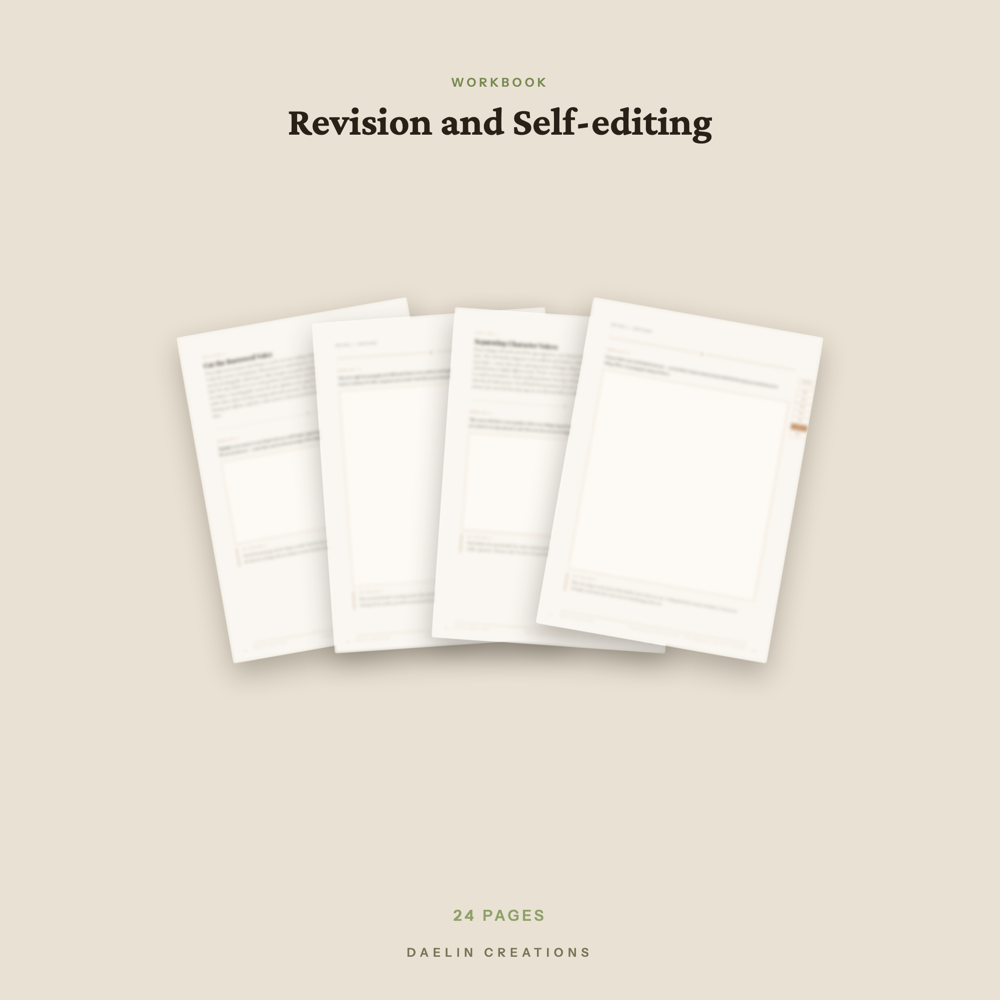 Revision and Self-Editing Workbook for Fiction Writers — image 3