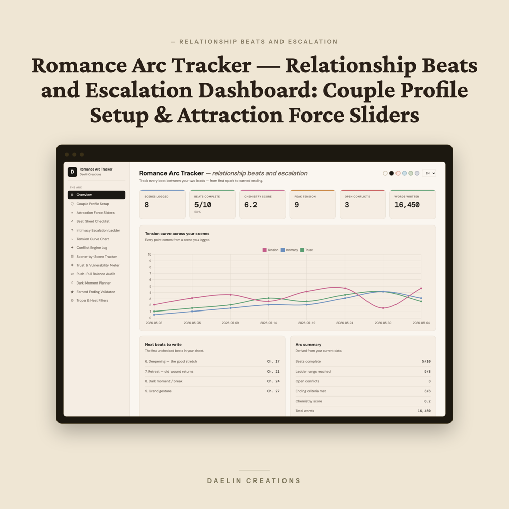 Romance Arc Tracker