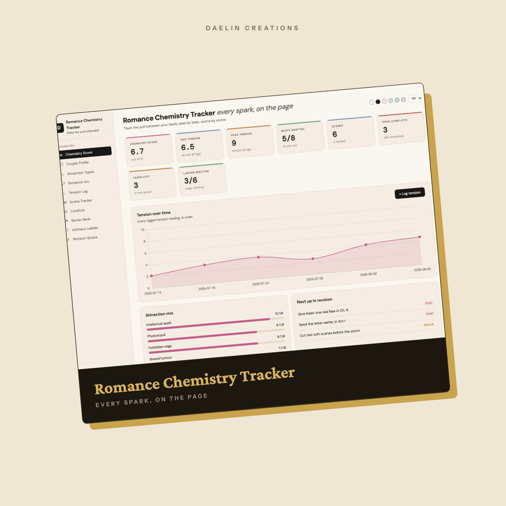 Romance Chemistry Tracker — image 2