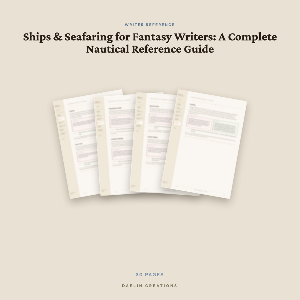 Ships & Seafaring for Fantasy Writers — image 3