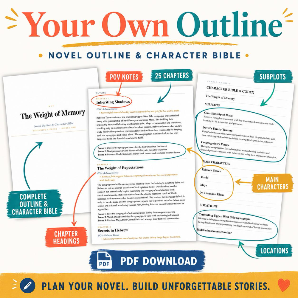 Small Town Romance Outline Kit — image 2