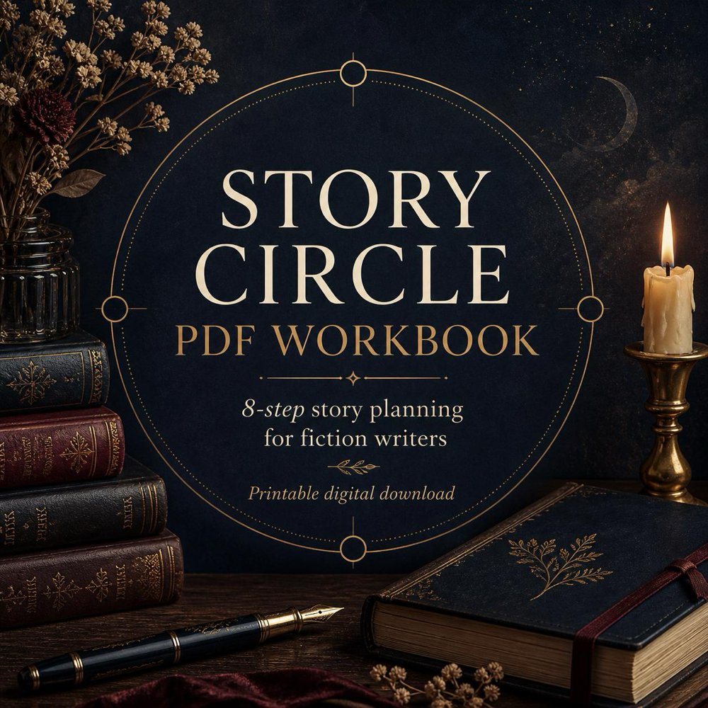 Story Circle Workbook – 8-Step Novel Plot Planner (PDF Download)