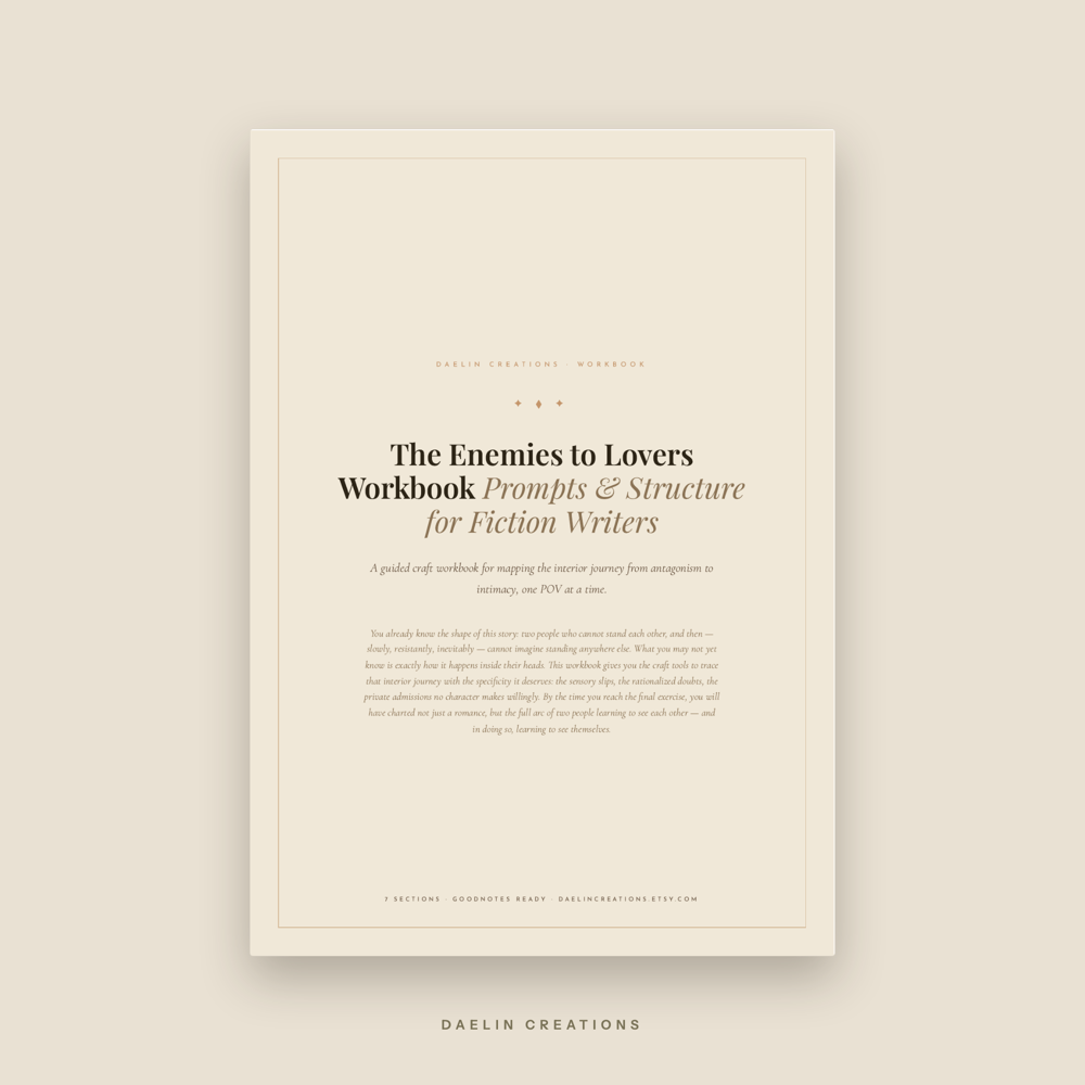 Enemies to Lovers Writing Workbook