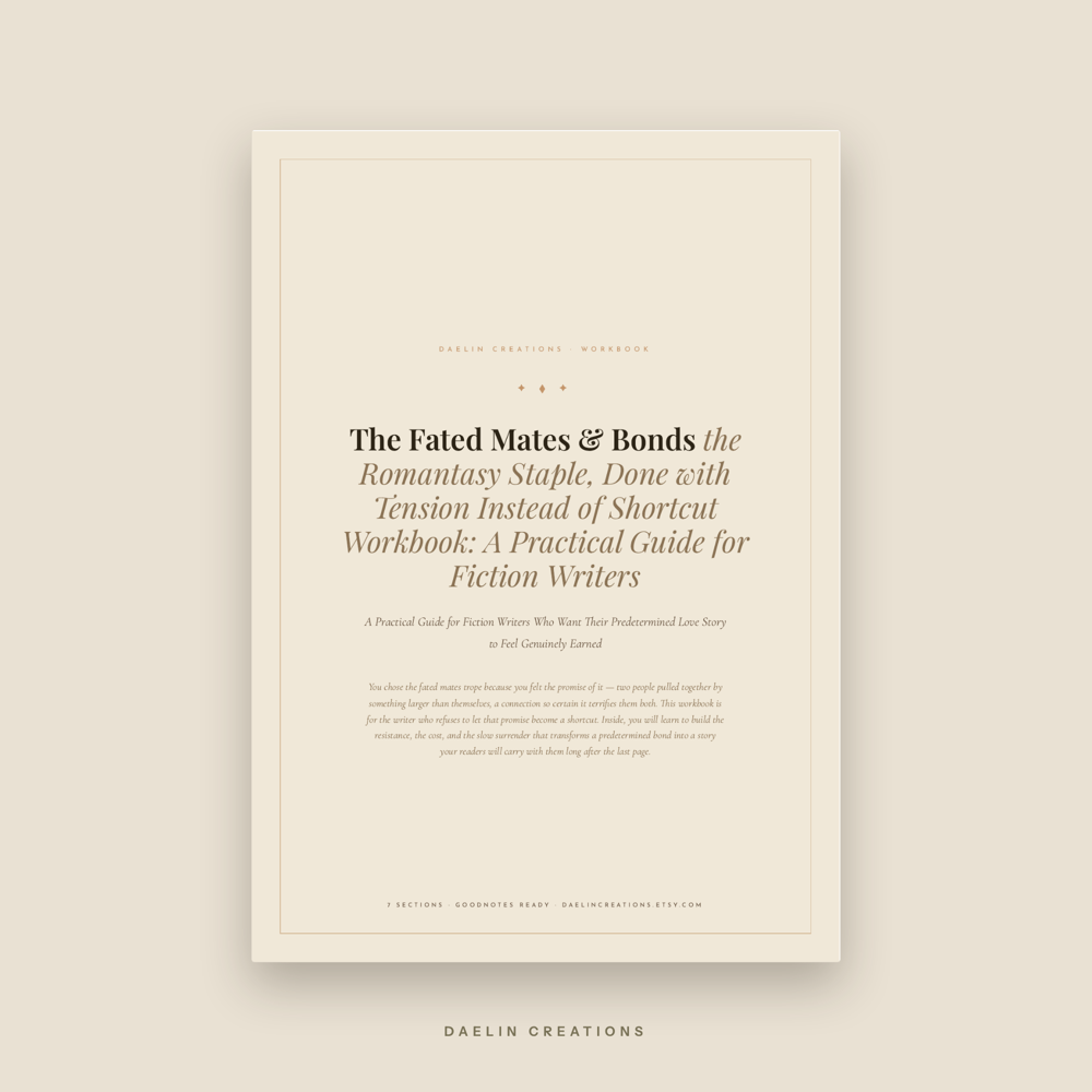 Fated Mates & Bonds Romantasy Writing Workbook
