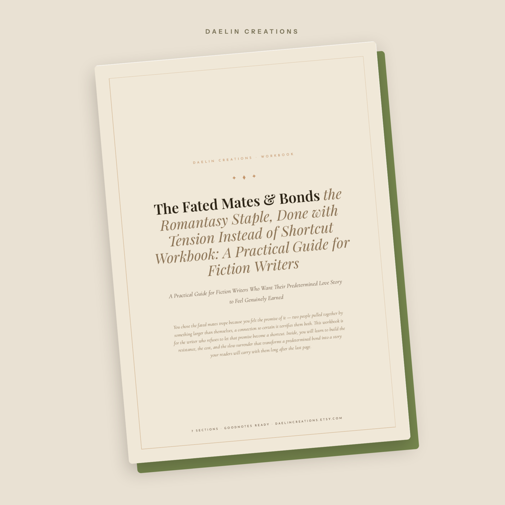 Fated Mates & Bonds Romantasy Writing Workbook — image 2