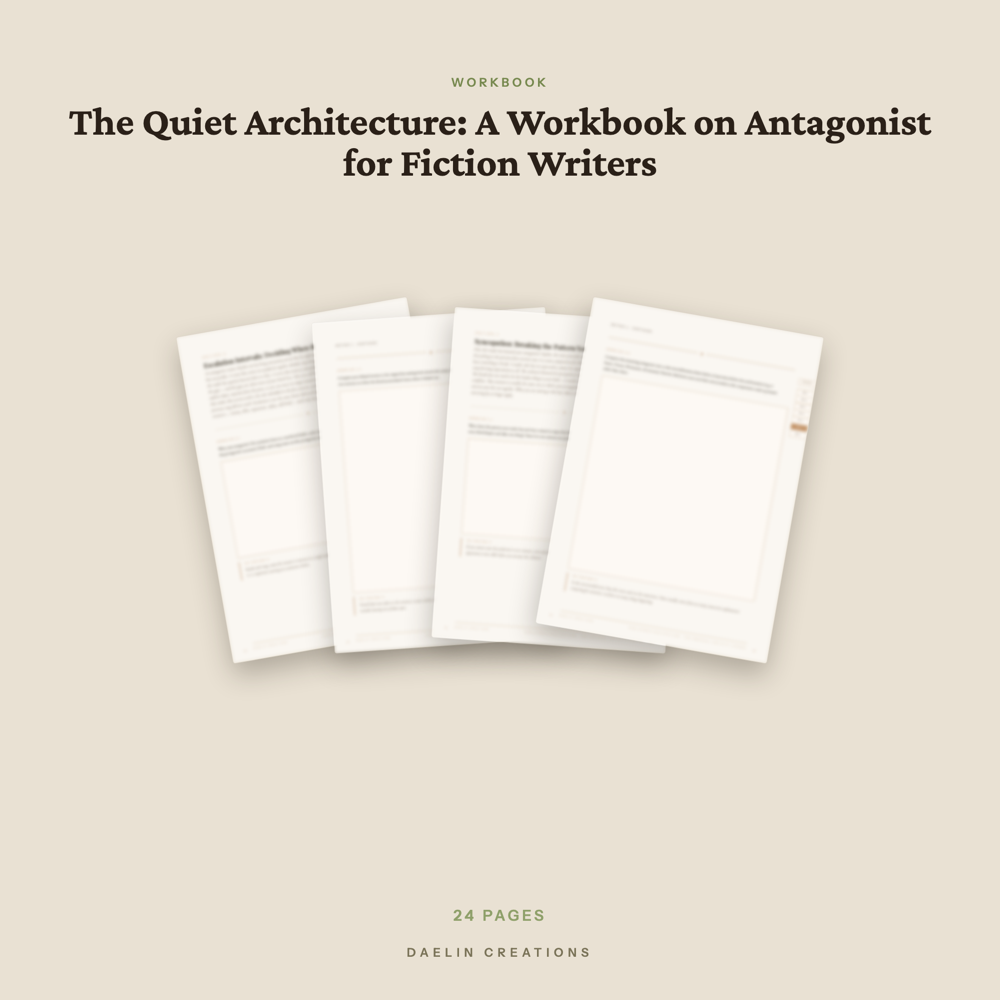 Antagonist Rhythm Workbook for Fiction Writers — image 3
