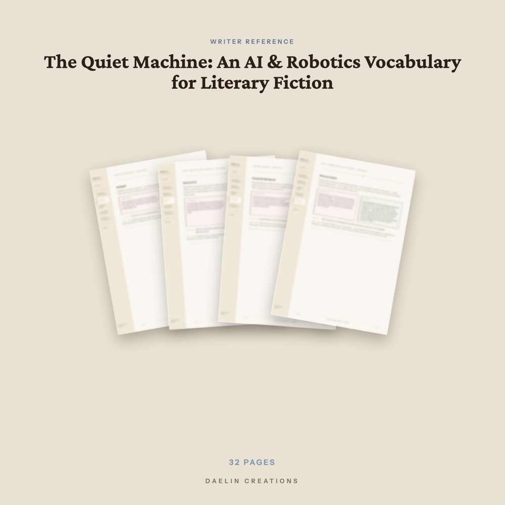 AI & Robotics Vocabulary Guide for Writers — image 3