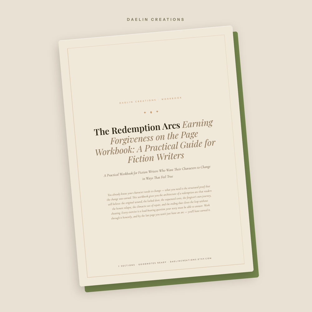 Redemption Arc Workbook for Fiction Writers — image 2