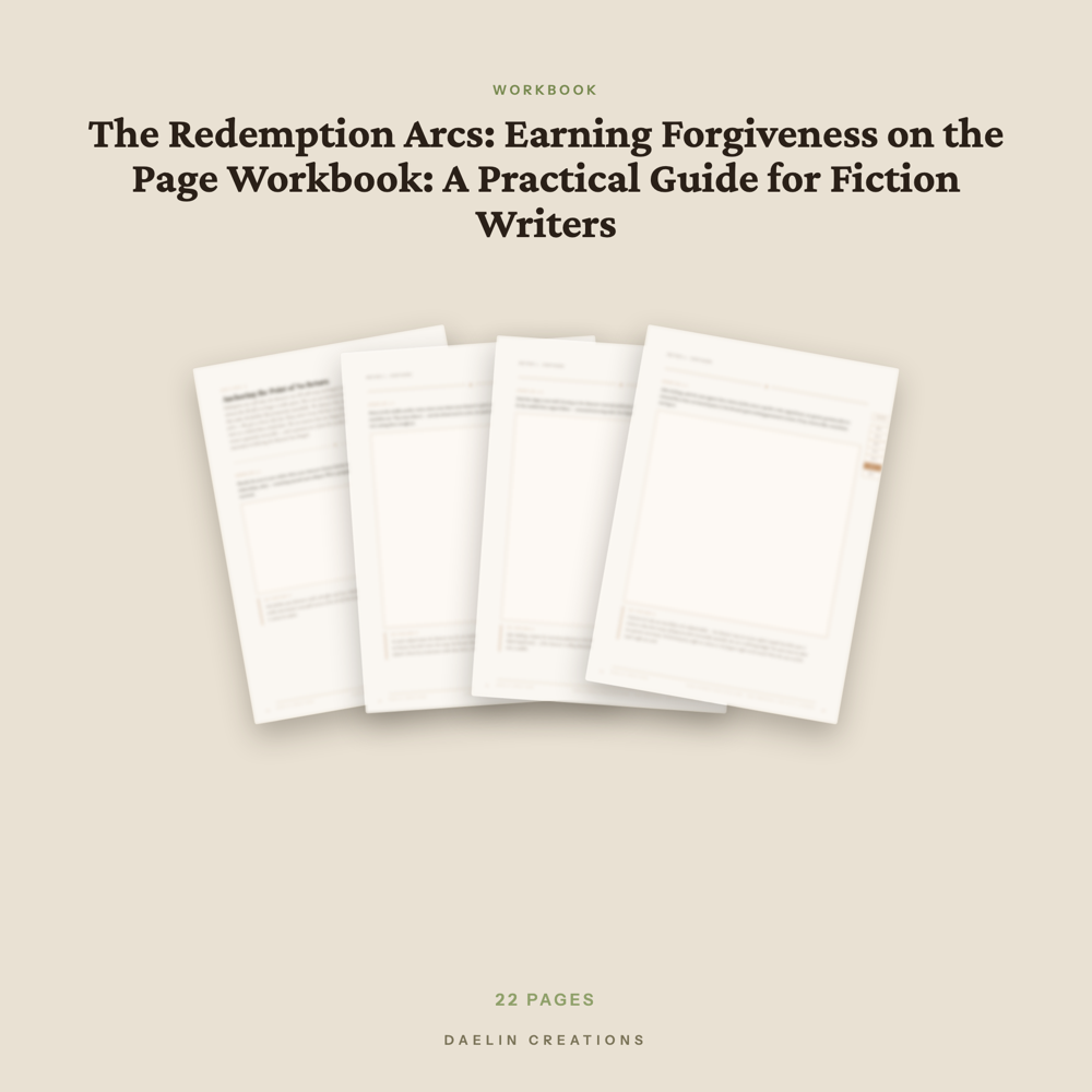 Redemption Arc Workbook for Fiction Writers — image 3