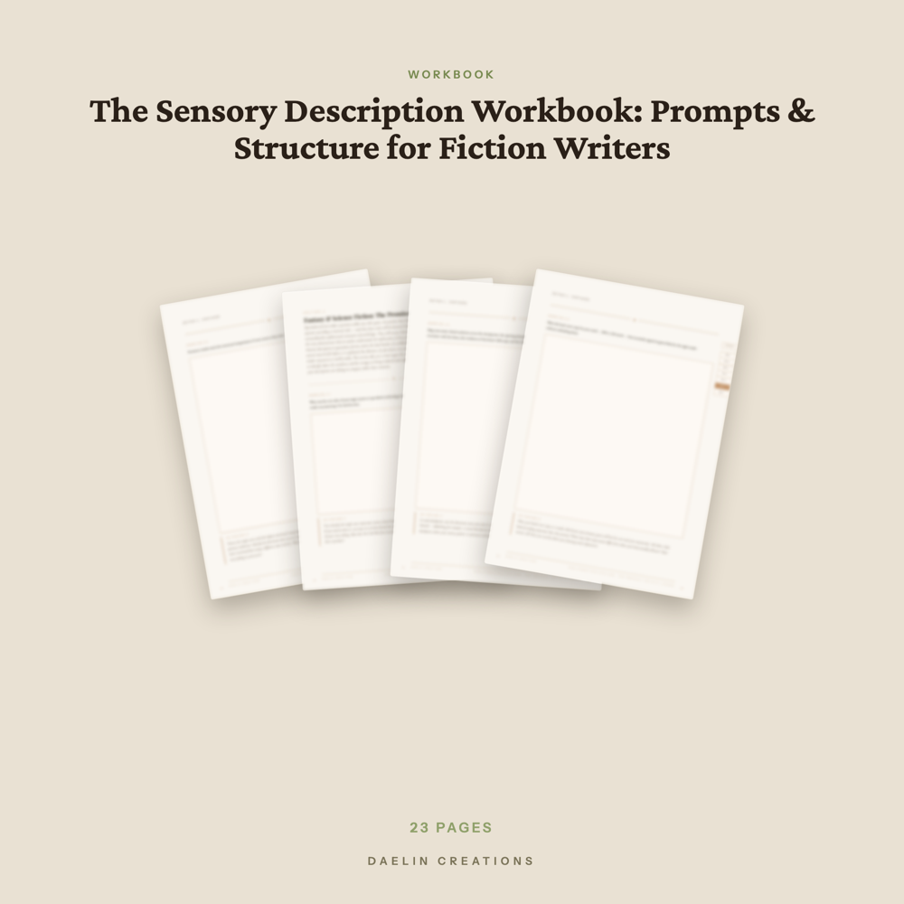 Sensory Description Workbook for Fiction Writers — image 3