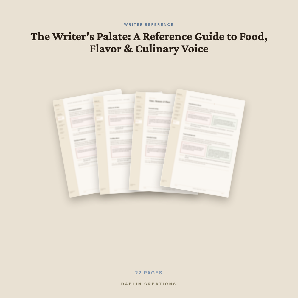 The Writer's Palate — image 3