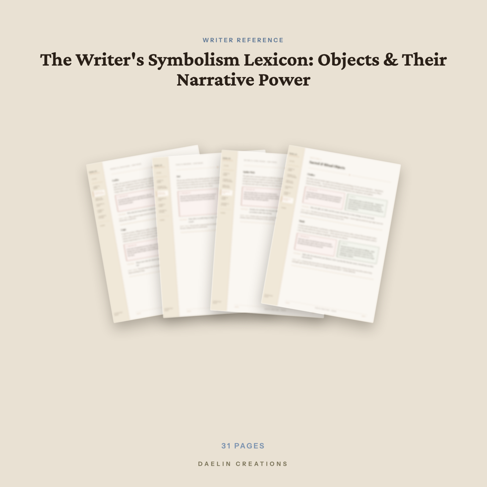 Writer's Symbolism Lexicon — image 3