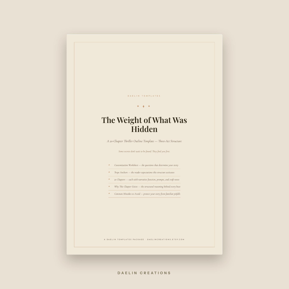 Thriller Story Structure Bundle — image 2