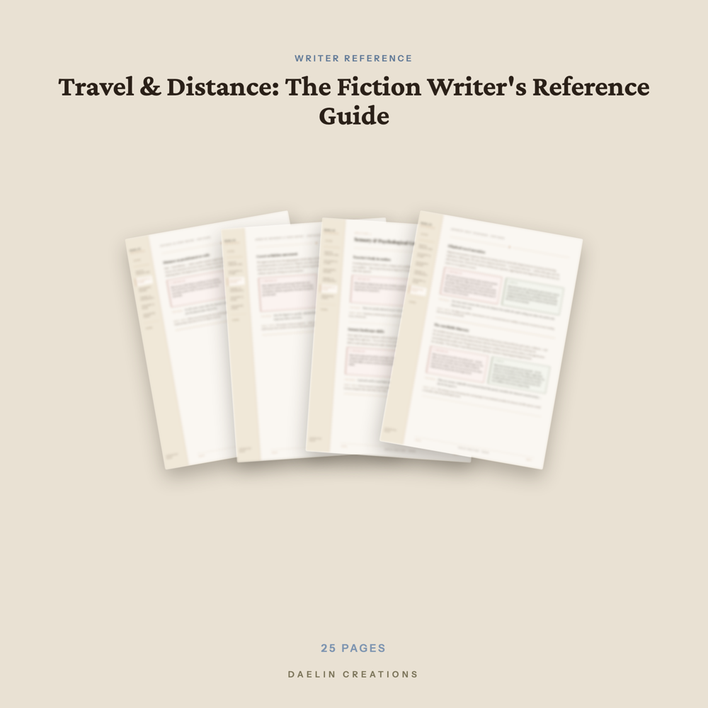 Travel & Distance Writer's Reference Guide — image 3