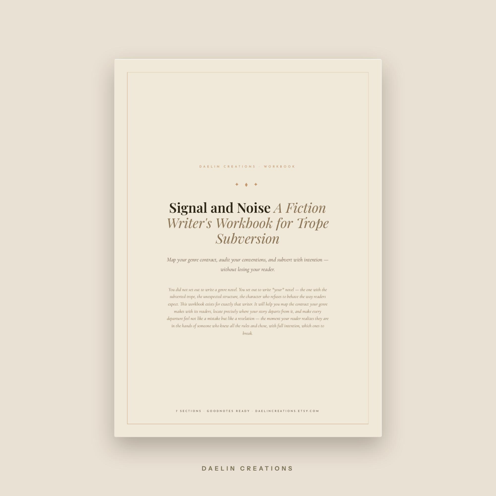 Trope Subversion Workbook — image 2