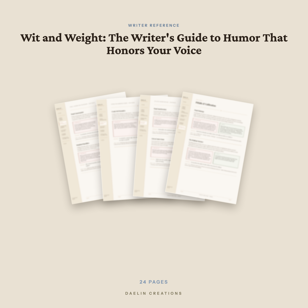 Humor & Levity Writing Guide — image 3